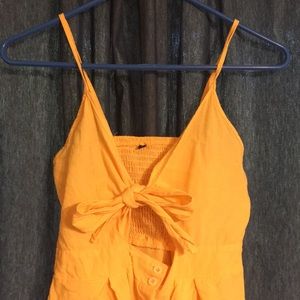 yellow sundress